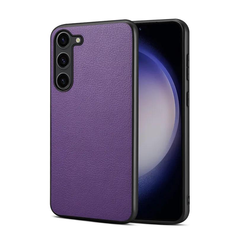 EUCAGR Luxury PU Leather Phone Case For Samsung Galaxy S26 Ultra S26 Pllus Soft TPU Back Cover S26 Ultra фіолетовий
EUCAGR Luxury PU Leather Phone Case For Samsung Galaxy S26 Ultra S26 Pllus Soft TPU Back Cover S26 Ultra фіолетовий