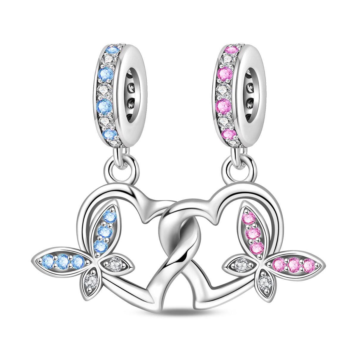 DIY Bracelet Charm Pendant Couple Wing Heart Puzzle Jewelry Making Craft Accessory
DIY Bracelet Charm Pendant Couple Wing Heart Puzzle Jewelry Making Craft Accessory