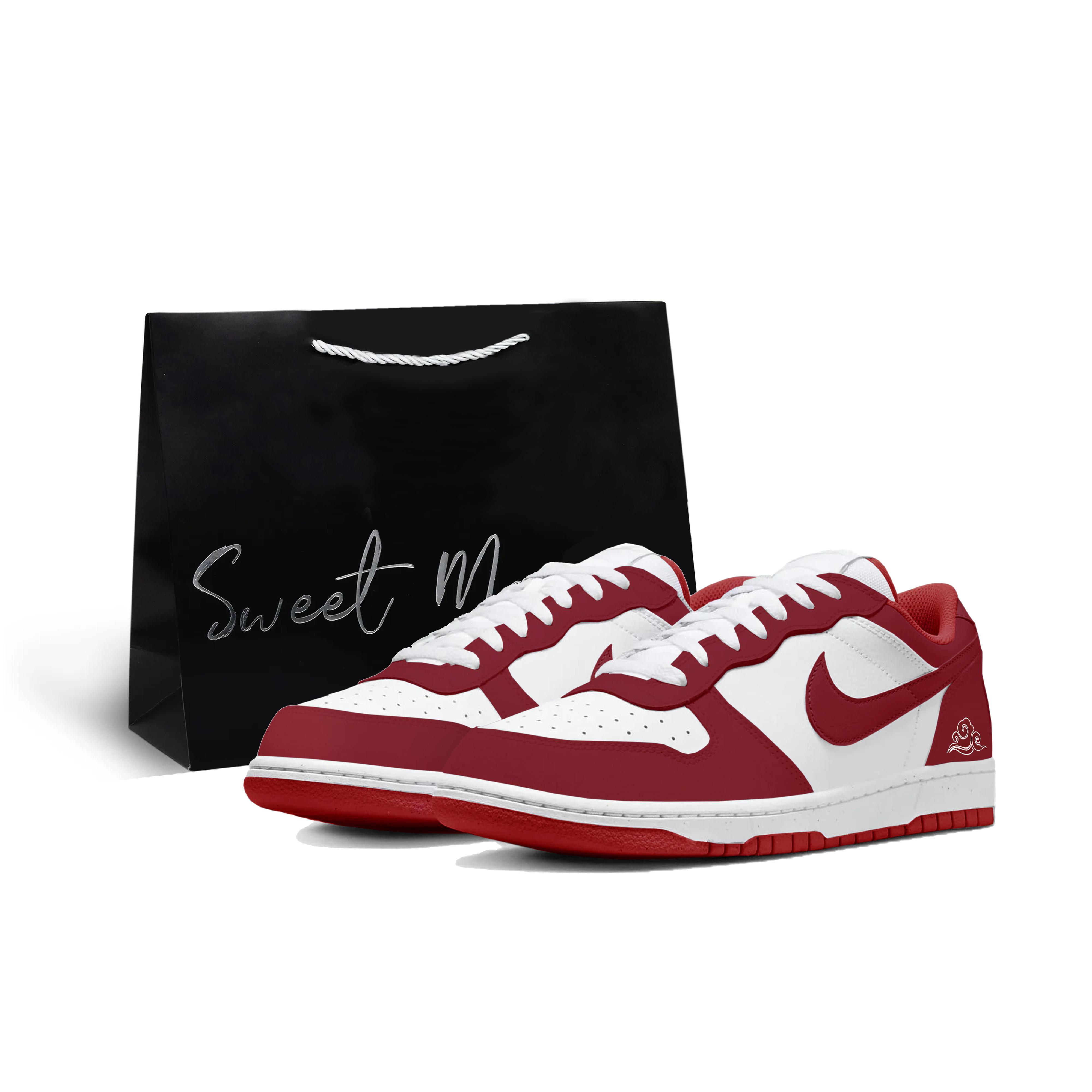 Nike Big Dan Chen Synthetic Leather Abrasion Resistant Low top Skateboard Shoes Men s Red White 355152-150(Team838-S-SBOX) 44.5
Nike Big Dan Chen Synthetic Leather Abrasion Resistant Low top Skateboard Shoes Men s Red White 355152-150(Team838-S-SBOX) 44.5