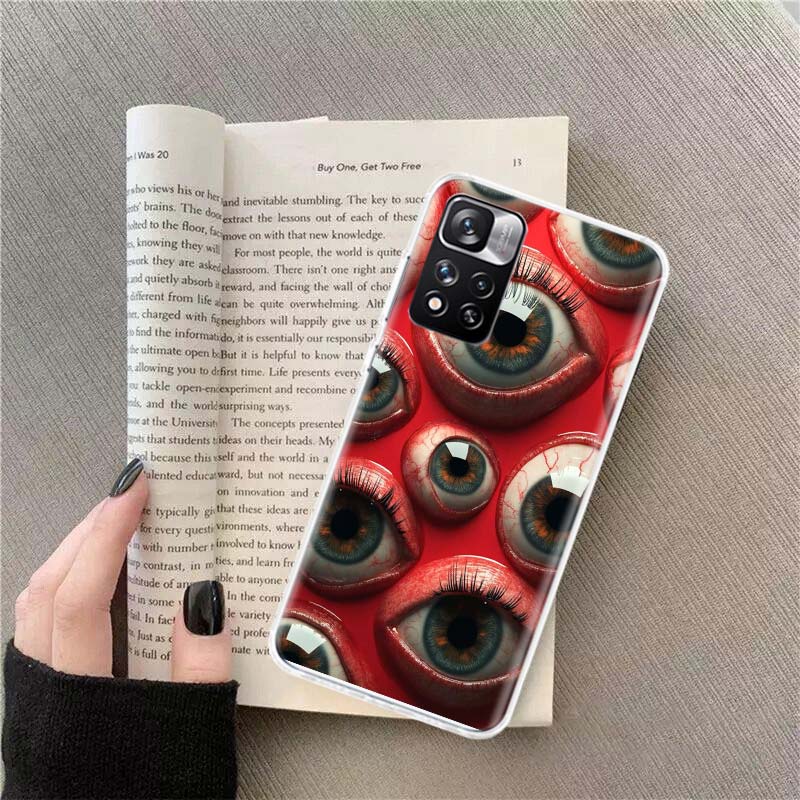 Devil Fear, Red Eye Dense Phobia Phone Case For Redmi Note 13 12 Pro Plus 14 15 Pro 5G 11 11T 11E 11S 10 Pro 10S 9 9S Cover Cell Redmi Note 14 Pro 4G
Devil Fear, Red Eye Dense Phobia Phone Case For Redmi Note 13 12 Pro Plus 14 15 Pro 5G 11 11T 11E 11S 10 Pro 10S 9 9S Cover Cell Redmi Note 14 Pro 4G