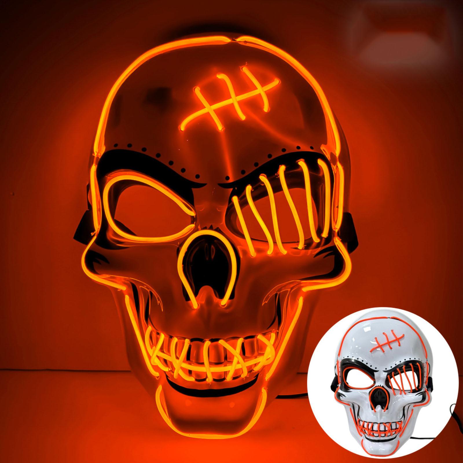 Scar Mask Led Luminous Mask EL Cold Light Mask Luminous Gift One Size оранжевый
Scar Mask Led Luminous Mask EL Cold Light Mask Luminous Gift One Size оранжевый