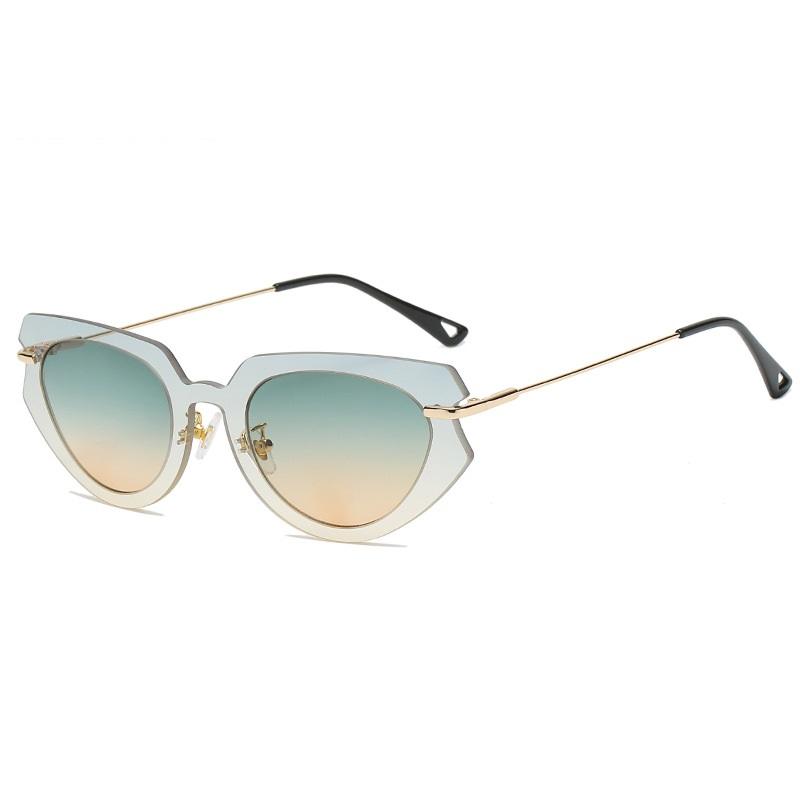 Rimless Cat Eye Sunglasses Women One-Piece Transparent Gradient Frame Sun Glasses Brand Designer Eyeglasses Shades Uv400 Gold
Rimless Cat Eye Sunglasses Women One-Piece Transparent Gradient Frame Sun Glasses Brand Designer Eyeglasses Shades Uv400 Gold