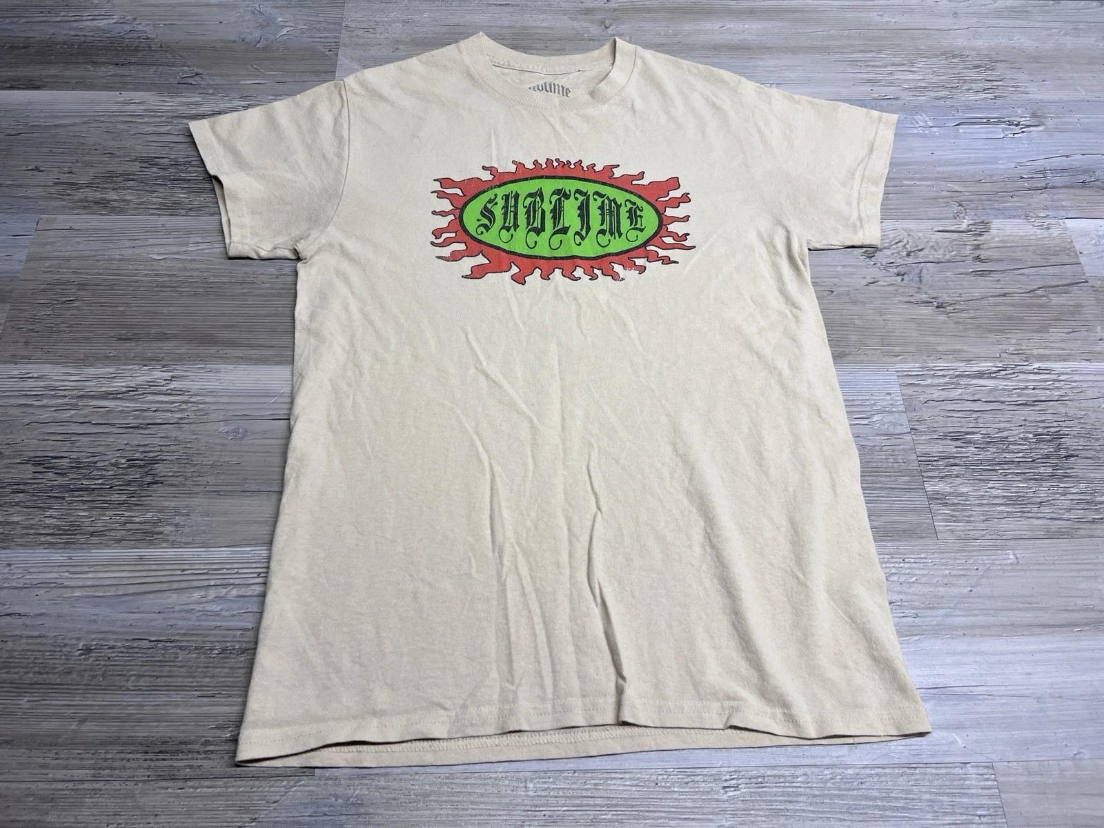 Sublime Lovin Is What I Got Graphic T-Shirt Adult Size S Beige Double Sided Tee S
Sublime Lovin Is What I Got Graphic T-Shirt Adult Size S Beige Double Sided Tee S