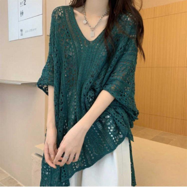 2026 Women s Summer Pure Desire Knit Batwing Sleeve Cover-up Top One Size 6-3183
2026 Women s Summer Pure Desire Knit Batwing Sleeve Cover-up Top One Size 6-3183
