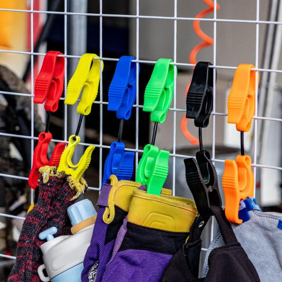 6Pcs A-shaped Glove Clip Heavy Duty Work Glove Holder Multifunction Camping Hiking Glove Towel Hat Clamp Hanger Keeper Grabber чорний
6Pcs A-shaped Glove Clip Heavy Duty Work Glove Holder Multifunction Camping Hiking Glove Towel Hat Clamp Hanger Keeper Grabber чорний
