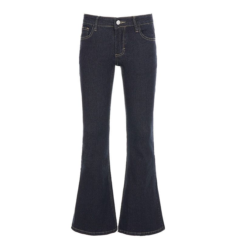 American Retro Distressed Hot Girl Low-Waist Flared Jeans 2026 Spring and Autumn New Slim Fit Casual Long Pants for Women Dark Blue S
American Retro Distressed Hot Girl Low-Waist Flared Jeans 2026 Spring and Autumn New Slim Fit Casual Long Pants for Women Dark Blue S
