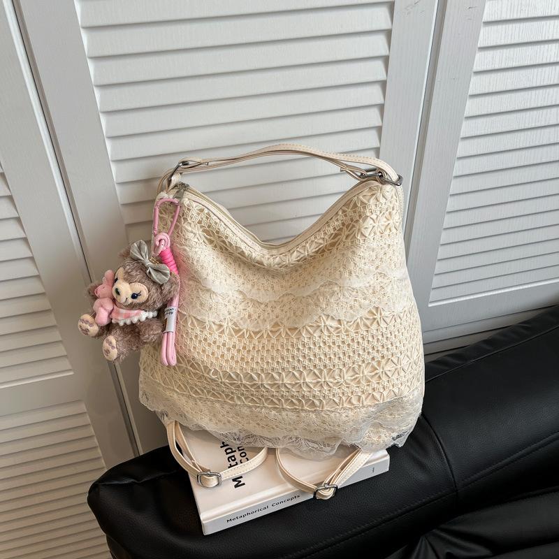 Niche design leisure vacation fairy lace woven bag girl 2025 new trendy mesh large capacity backpack single bag белый
Niche design leisure vacation fairy lace woven bag girl 2025 new trendy mesh large capacity backpack single bag белый