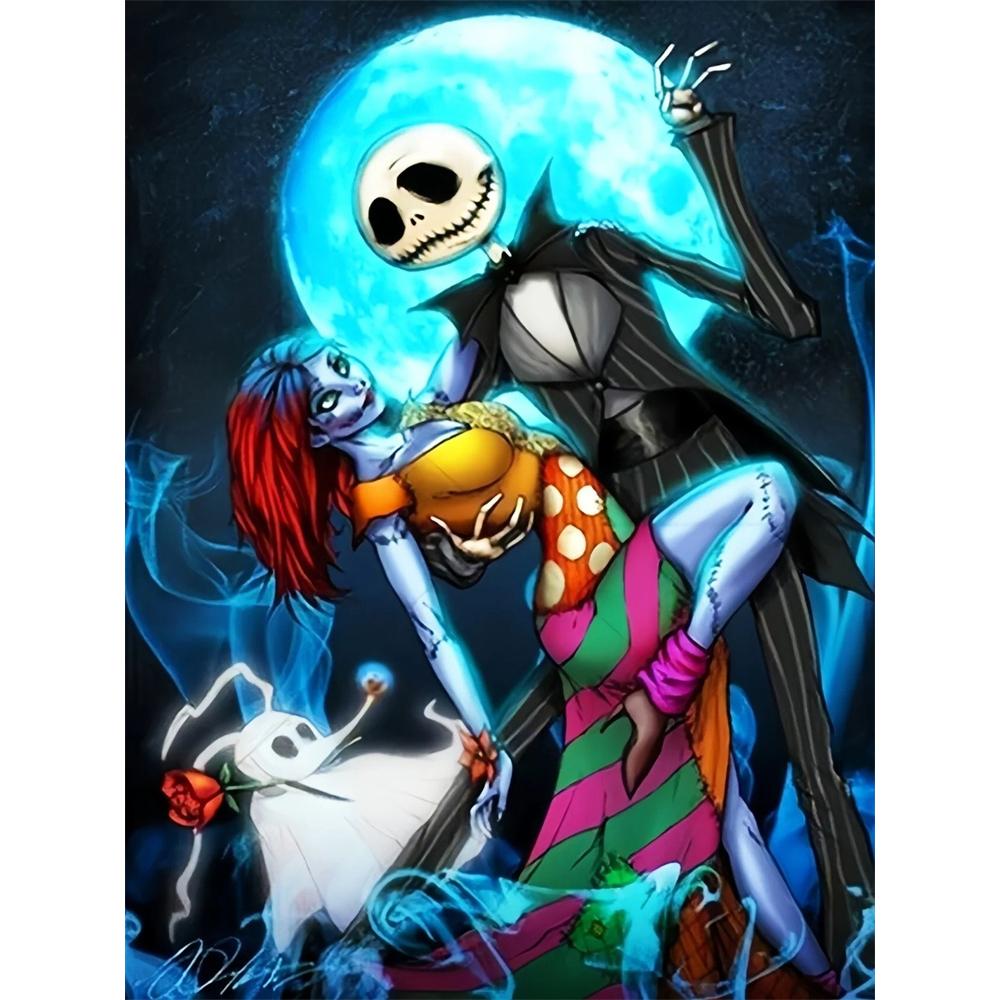 Disney Diamond Painting Jack and Sally Illustration From The Nightmare of Christmas DIY Gift Suitable for Living Room Bedroom Office and Home Decor Round 20x30cm
Disney Diamond Painting Jack and Sally Illustration From The Nightmare of Christmas DIY Gift Suitable for Living Room Bedroom Office and Home Decor Round 20x30cm