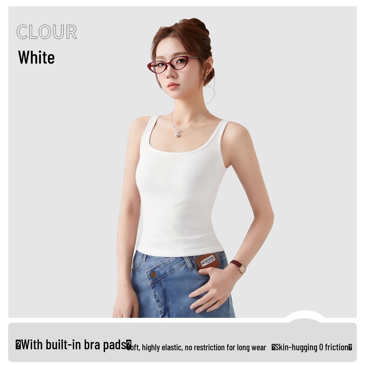 Women s Backless Square Neck Tank Top with Built-in Bra Pads, Sleeveless Spaghetti Straps, Ideal for Layering or Standalone Wear L (Recommended weight 110-125 jin)
Women s Backless Square Neck Tank Top with Built-in Bra Pads, Sleeveless Spaghetti Straps, Ideal for Layering or Standalone Wear L (Recommended weight 110-125 jin)