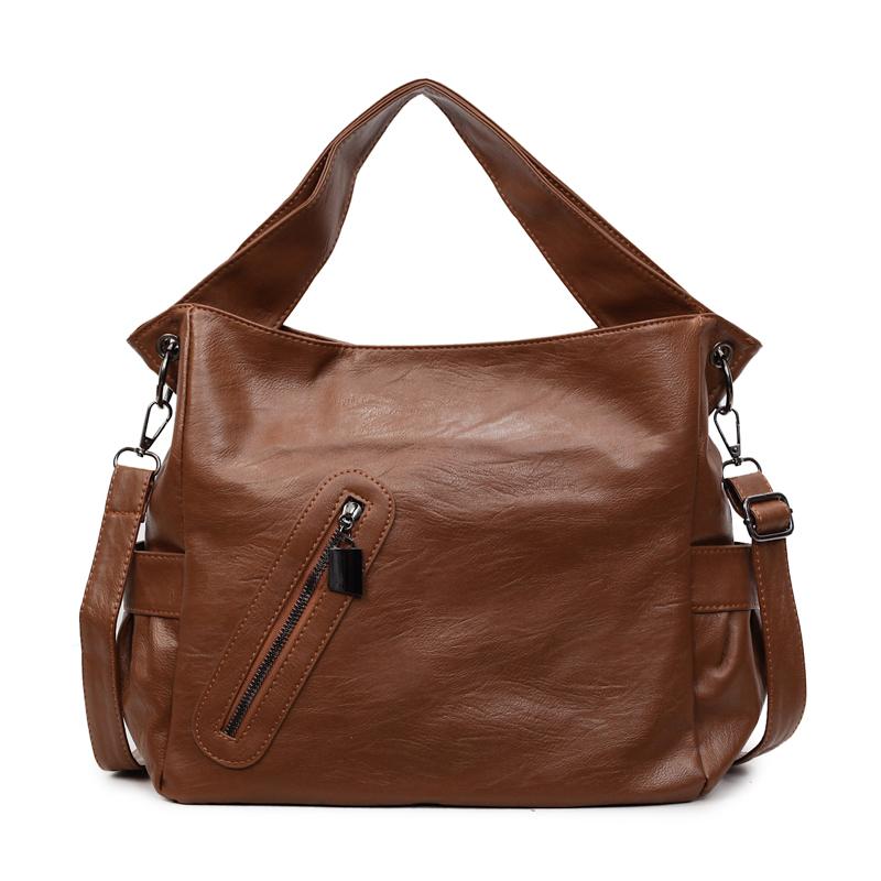 Large Capacity Handbag Women s Shoulder Crossbody Bag Solid Color Tote Bag коричневий
Large Capacity Handbag Women s Shoulder Crossbody Bag Solid Color Tote Bag коричневий