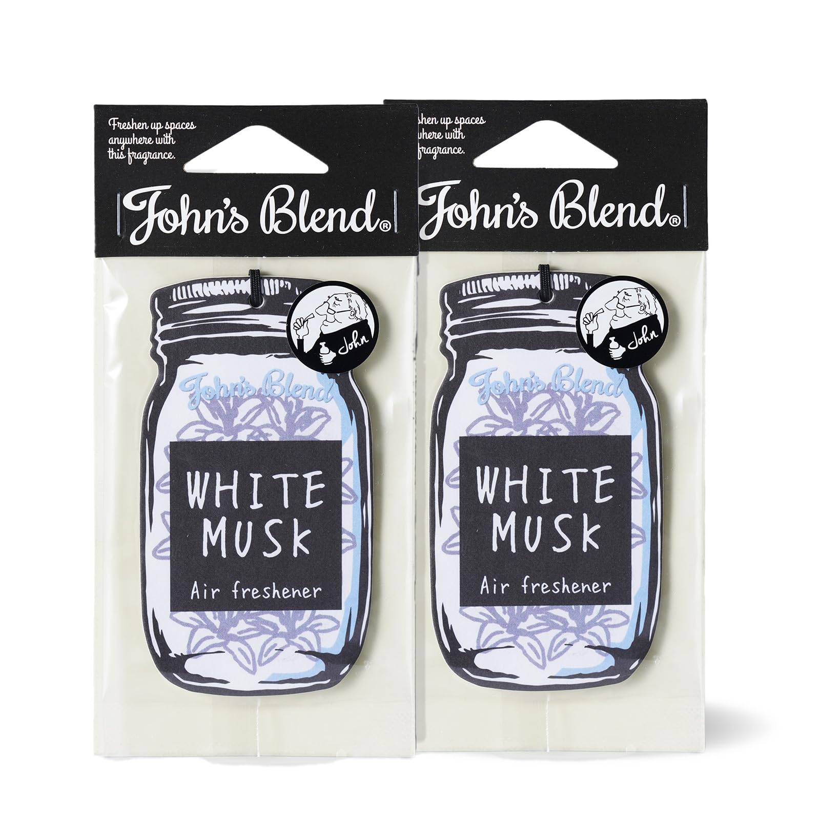 Blend Room Fragrance Air Freshener White Set of John s Paper, Musk, 2, Hanging, OA-JON-1-1 чёрный
Blend Room Fragrance Air Freshener White Set of John s Paper, Musk, 2, Hanging, OA-JON-1-1 чёрный