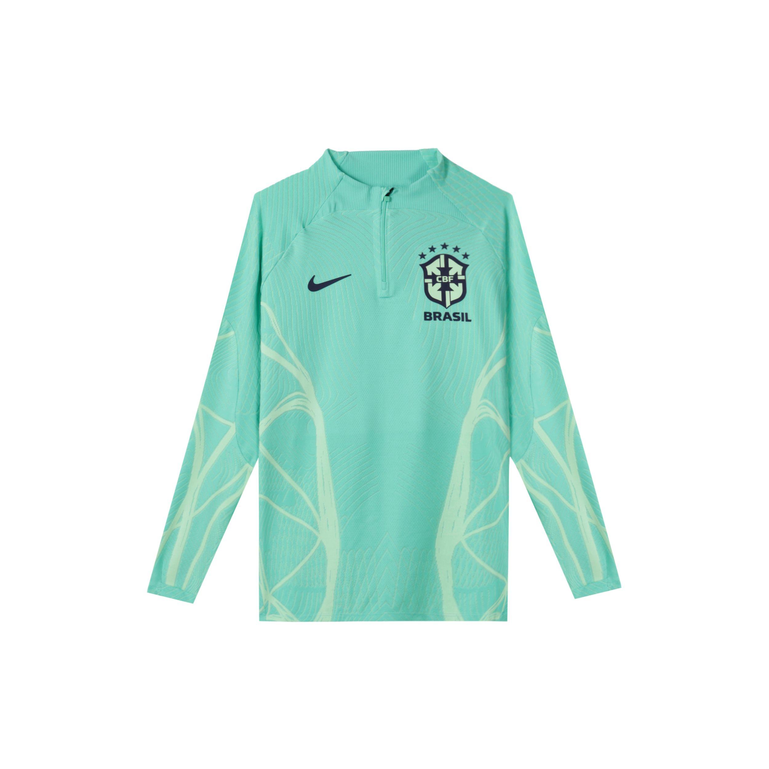 Nike Тренировочная футболка для футбола Dri-FIT ADV с принтом в виде полос Бразилии, на молнии до половины, с длинным рукавом, мужская, топы, светло-мятная, DH6421-369 L
Nike Тренировочная футболка для футбола Dri-FIT ADV с принтом в виде полос Бразилии, на молнии до половины, с длинным рукавом, мужская, топы, светло-мятная, DH6421-369 L