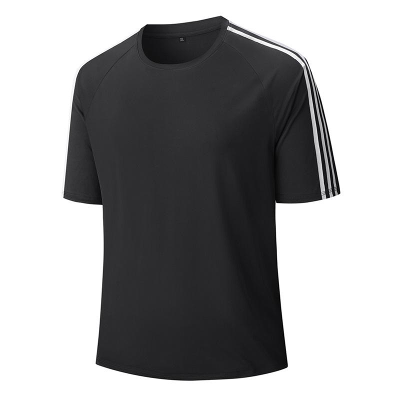 Ice Silk Short Sleeved T-shirt Ice Silk Quick Drying Plus Size Short Sleeved Ice Silk T-shirt Quick Drying Short Sleeved Three Stripes L чорний
Ice Silk Short Sleeved T-shirt Ice Silk Quick Drying Plus Size Short Sleeved Ice Silk T-shirt Quick Drying Short Sleeved Three Stripes L чорний