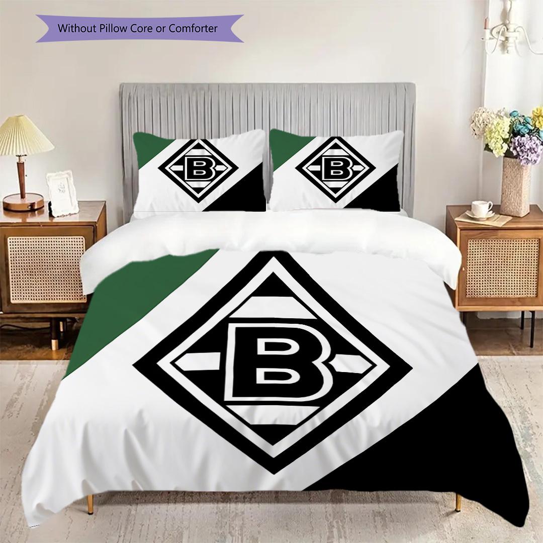 Borussia Pattern Bedding Quilt Set Quilt Cover Pillowcase Home Decoration Birthday Gift (1 * duvet cover + 2 * pillowcase, without core) 135x200cm
Borussia Pattern Bedding Quilt Set Quilt Cover Pillowcase Home Decoration Birthday Gift (1 * duvet cover + 2 * pillowcase, without core) 135x200cm