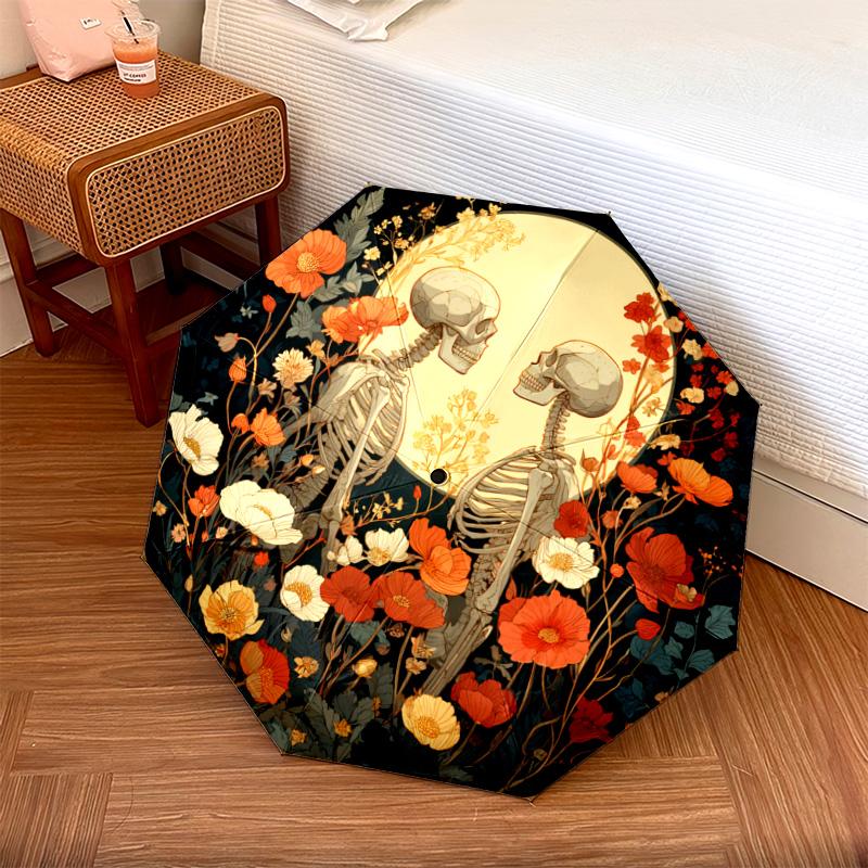 1 PC Automatic Folding Umbrella - Skulls Pattern, Portable & Foldable Design with 8 Ribs, Christmas Birthday Gifts
1 PC Automatic Folding Umbrella - Skulls Pattern, Portable & Foldable Design with 8 Ribs, Christmas Birthday Gifts