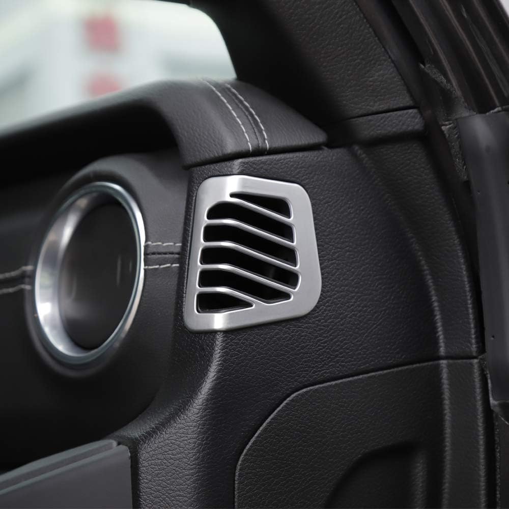 Dash Side Air Conditioning Vent Cover Trim Fit for 2018-2023 Jeep Wrangler JL JLU & Unlimited 2020-2023 Gladiator JT Interior Accessories (Red) срібний
Dash Side Air Conditioning Vent Cover Trim Fit for 2018-2023 Jeep Wrangler JL JLU & Unlimited 2020-2023 Gladiator JT Interior Accessories (Red) срібний