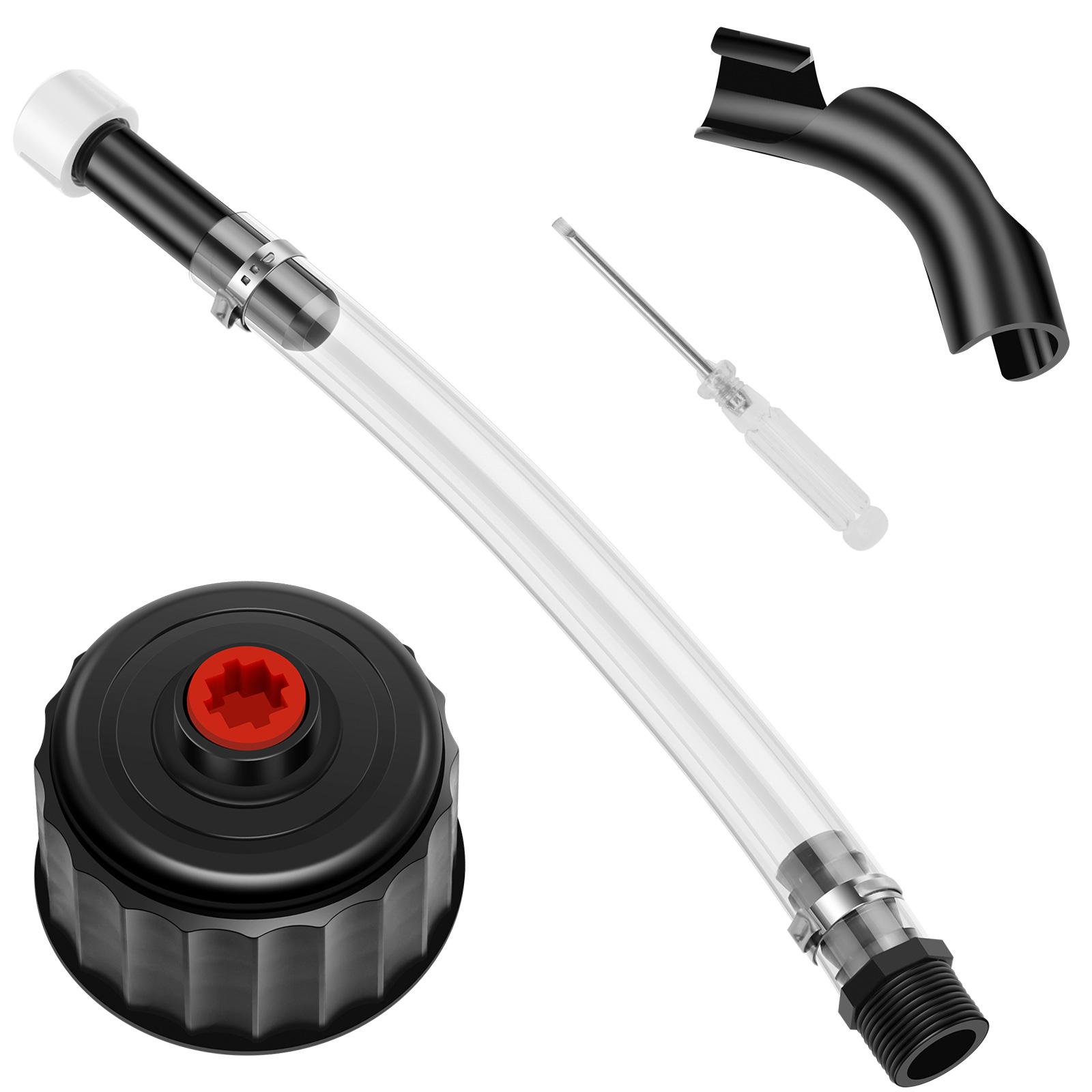 Racing Fuel Filler Hose Kits Portable Racing Fuel Cap Hose Kit with Hose Benders Jug Pipe Accessories Leak Proof Filling Cap Kit чорний
Racing Fuel Filler Hose Kits Portable Racing Fuel Cap Hose Kit with Hose Benders Jug Pipe Accessories Leak Proof Filling Cap Kit чорний