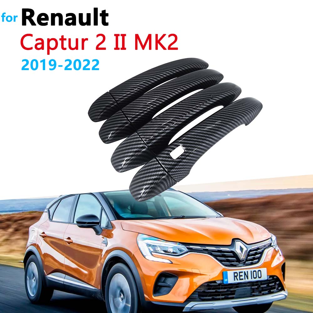 Прочный чехол на дверную ручку из углеродного волокна для Renault Captur 2 II MK2 XJB HJB HJE ~ 2022, украшение для экстерьера автомобиля
Прочный чехол на дверную ручку из углеродного волокна для Renault Captur 2 II MK2 XJB HJB HJE ~ 2022, украшение для экстерьера автомобиля