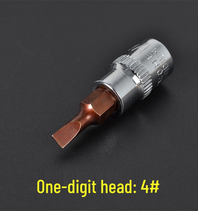 Compact 1/4 Hex, Phillips, and Slotted Screwdriver Bit Set for Auto Repair
Compact 1/4 Hex, Phillips, and Slotted Screwdriver Bit Set for Auto Repair