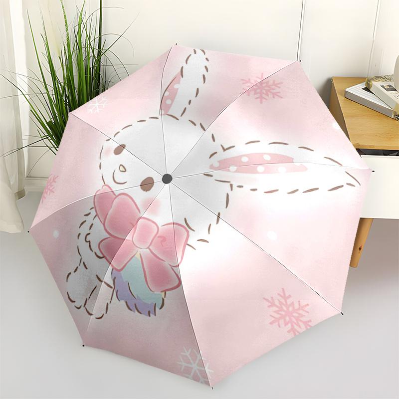 1pc Snowflake Bunny with Pink Bow: Automatic Opening Umbrella - Foldable Design, Iron Frame, Outdoor Use, Festive Gift for Fans, Travelers, Daily Use.
1pc Snowflake Bunny with Pink Bow: Automatic Opening Umbrella - Foldable Design, Iron Frame, Outdoor Use, Festive Gift for Fans, Travelers, Daily Use.