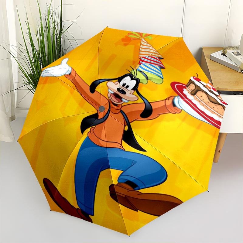 Goofy Birthday Party Hat Cake Automatic Folding Umbrella - 3 Folding Design, Vivid Cartoon Pattern, Suitable for Outdoor Activities, A Gift
Goofy Birthday Party Hat Cake Automatic Folding Umbrella - 3 Folding Design, Vivid Cartoon Pattern, Suitable for Outdoor Activities, A Gift
