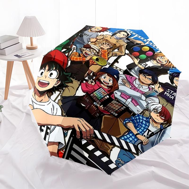 1pc My Hero Academia Staff MHA Automatic Opening Umbrella, Portable 3-Fold Design, 8-Bone Iron Frame Outdoor Umbrella, Ideal Gift for Fans, Travelers,
1pc My Hero Academia Staff MHA Automatic Opening Umbrella, Portable 3-Fold Design, 8-Bone Iron Frame Outdoor Umbrella, Ideal Gift for Fans, Travelers,