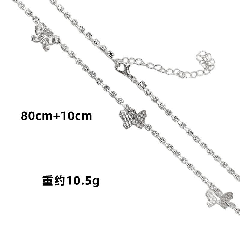 Simple and fashionable sexy claw chain women s diamond-encrusted body chain accessories, super flash rhinestone waist chain срібний
Simple and fashionable sexy claw chain women s diamond-encrusted body chain accessories, super flash rhinestone waist chain срібний