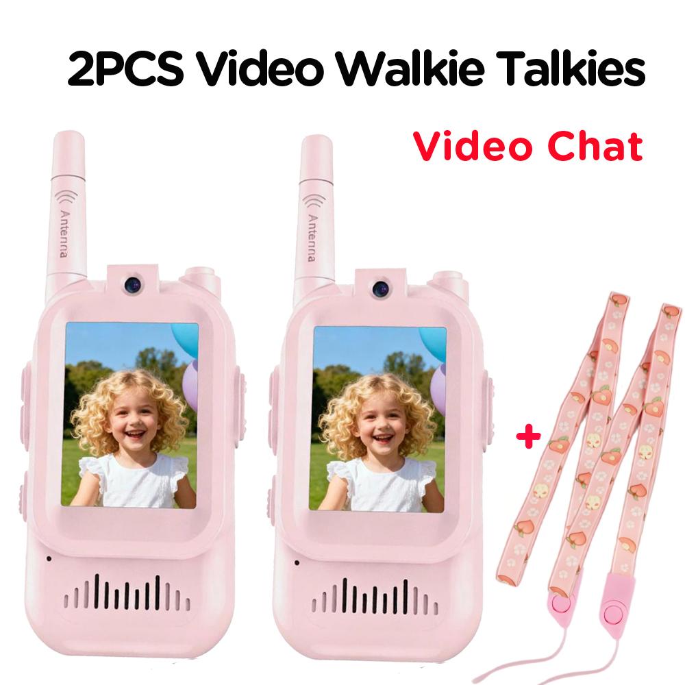2 PCS Kids Video Walkie Talkie 2 HD Screen USB-C Rechargeable One-Click HD Call Intercom Children Boys Girls Birthday Gifts
2 PCS Kids Video Walkie Talkie 2 HD Screen USB-C Rechargeable One-Click HD Call Intercom Children Boys Girls Birthday Gifts