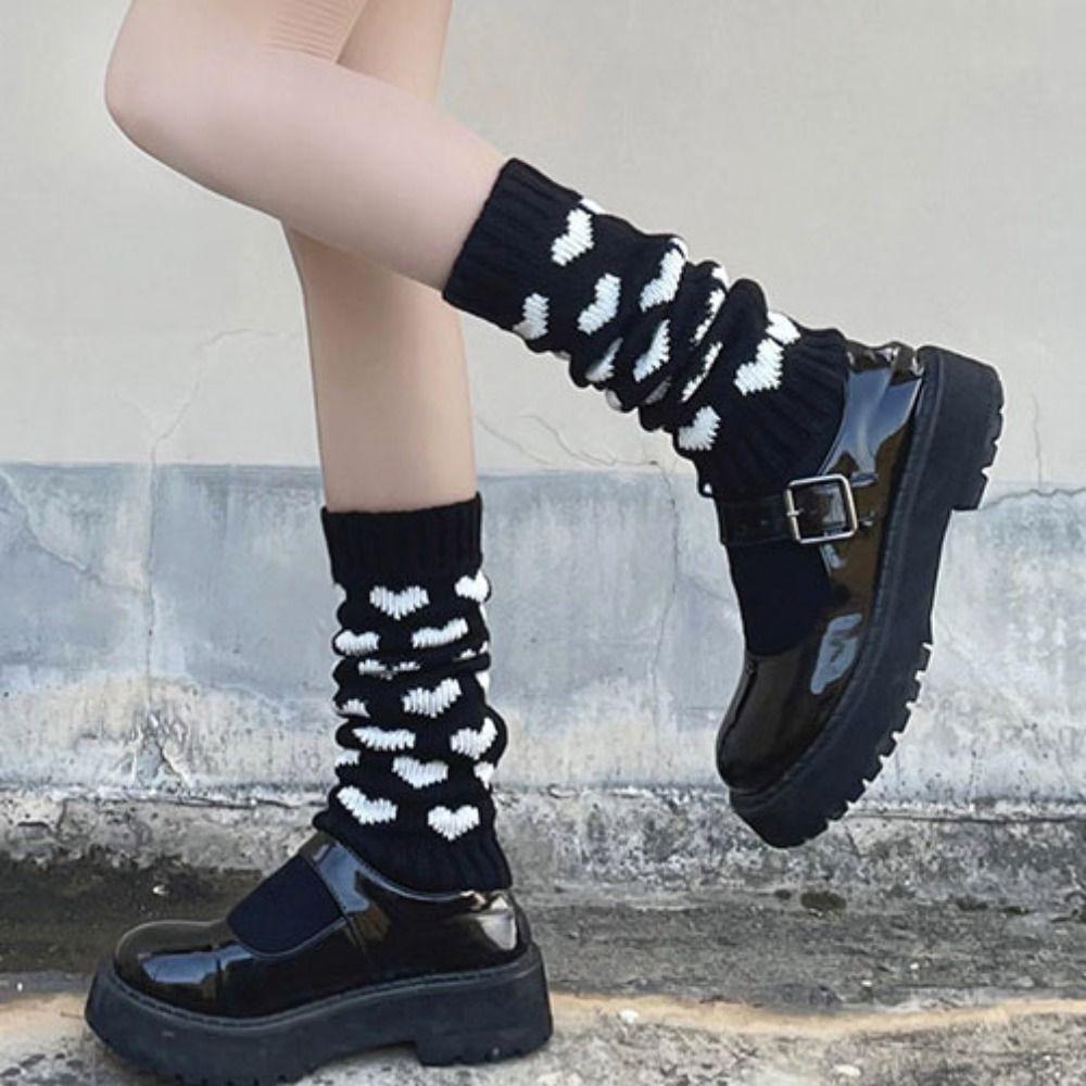 2Pairs Elastic Lolita JK Foot Cover Japanese Style Leg Warmers Women Sweet Knee Cover Y2k Girls чёрный/розовый
2Pairs Elastic Lolita JK Foot Cover Japanese Style Leg Warmers Women Sweet Knee Cover Y2k Girls чёрный/розовый