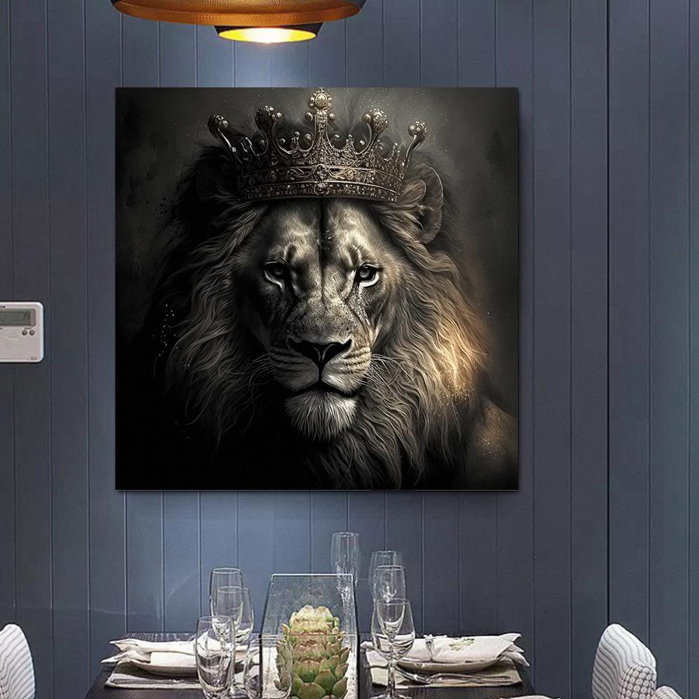 King Kong Lion Canvas Printed Wall Mural Posters Fashion Street Art Animals Ideal Living Room Home Modern Pictures Decor Cuadros
King Kong Lion Canvas Printed Wall Mural Posters Fashion Street Art Animals Ideal Living Room Home Modern Pictures Decor Cuadros