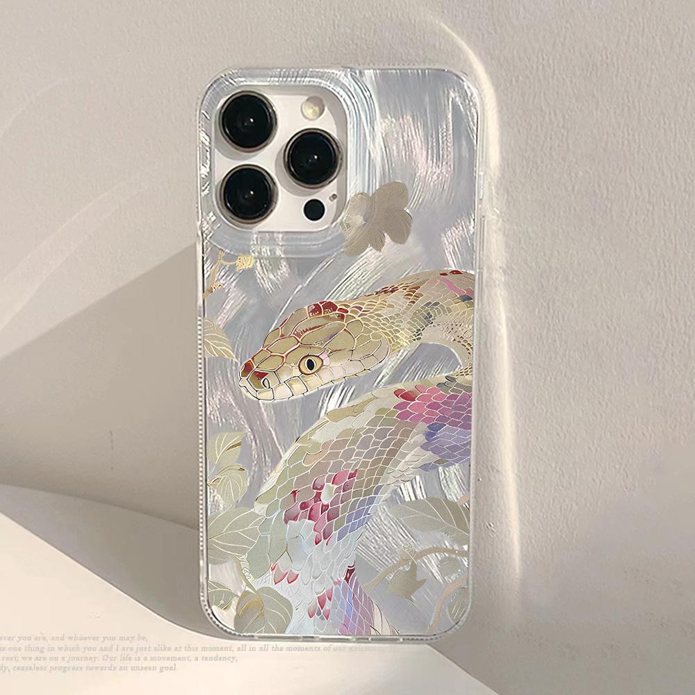 Golden Snake Pattern Laser Phone Case For iPhone 17 17Air 16 15 14 13 12 11 Pro Max 15 16 Plus X XR XS Shockproof Back Cover iPhone 12 Pro Max
Golden Snake Pattern Laser Phone Case For iPhone 17 17Air 16 15 14 13 12 11 Pro Max 15 16 Plus X XR XS Shockproof Back Cover iPhone 12 Pro Max