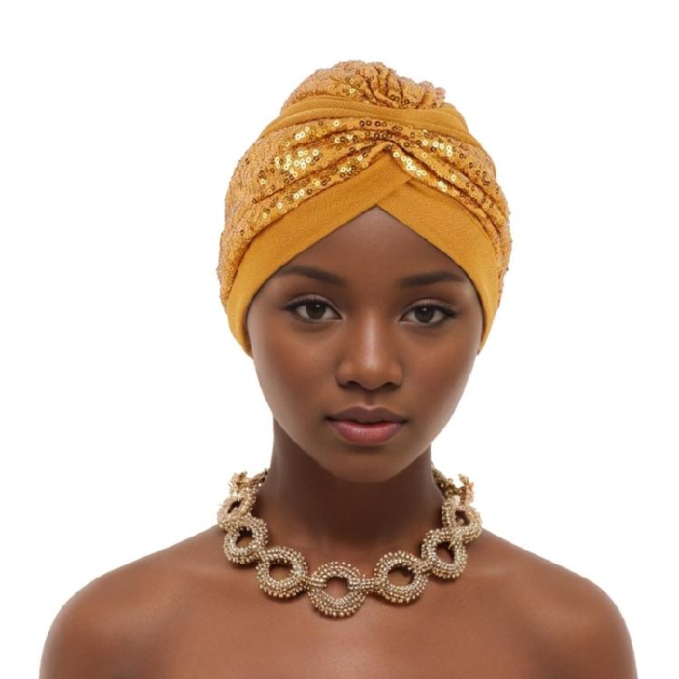 Sparkling Sequins Hat Secure Forehead Design Headwear Breathable Polyester Turban Hat For Parties Celebrations жовтий
Sparkling Sequins Hat Secure Forehead Design Headwear Breathable Polyester Turban Hat For Parties Celebrations жовтий