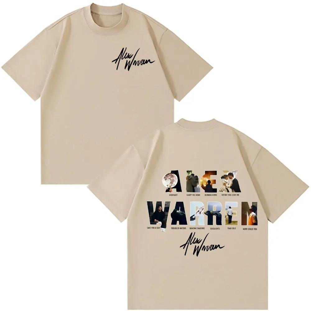Loose Casual Oversized Fashion Tshirts Singer Alex Warren 2026 Tour Print Tshirts Unisex Women Vintage Cotton Streetwear Tshirt 4XL
Loose Casual Oversized Fashion Tshirts Singer Alex Warren 2026 Tour Print Tshirts Unisex Women Vintage Cotton Streetwear Tshirt 4XL