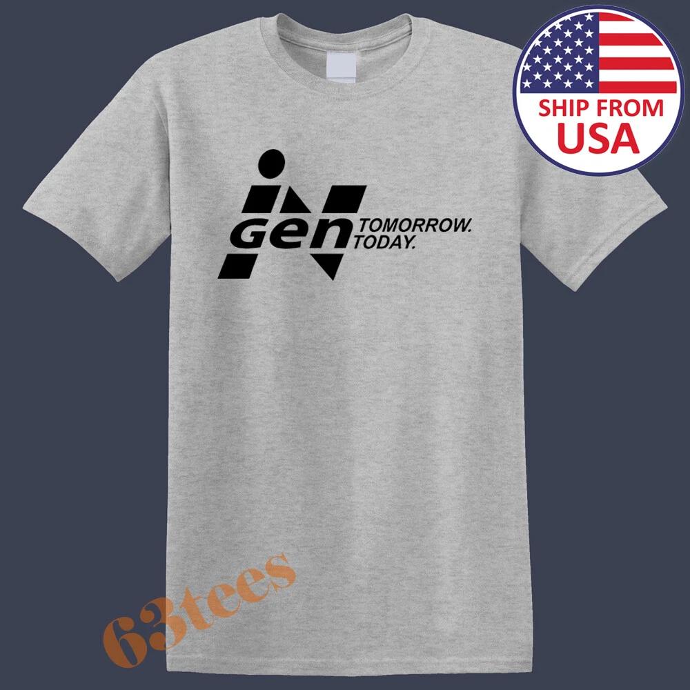Ingen In Gen Corporation Biosyn Dinosaur Men s T-Shirt Women s Tee Top Unisex Grey Size S to 3XL XL
Ingen In Gen Corporation Biosyn Dinosaur Men s T-Shirt Women s Tee Top Unisex Grey Size S to 3XL XL