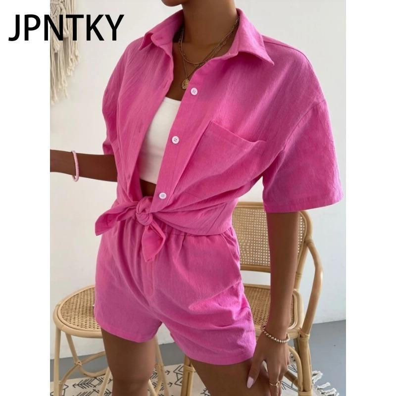 JPNTKY Cotton and Linen Fashion Set, Solid-color Pocket Patch Off-the-shoulder Shirt and Shorts, Solid-color Short-sleeved Shirt XL зелений
JPNTKY Cotton and Linen Fashion Set, Solid-color Pocket Patch Off-the-shoulder Shirt and Shorts, Solid-color Short-sleeved Shirt XL зелений