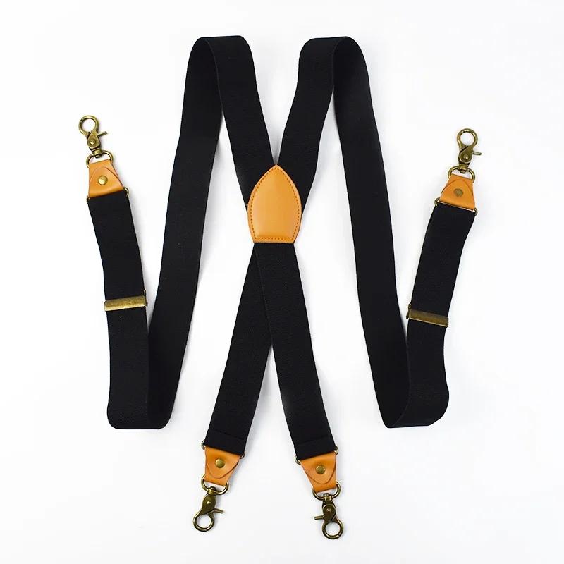 Deepeel 3.5*120cm Men s Suspender Bronze Hook Pants Shirt Adjust Strap Sling Adult Man Elastic Braces DIY Suspenders Accessories чёрный
Deepeel 3.5*120cm Men s Suspender Bronze Hook Pants Shirt Adjust Strap Sling Adult Man Elastic Braces DIY Suspenders Accessories чёрный