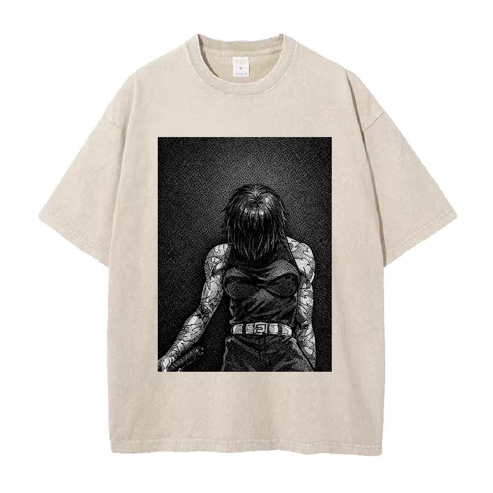 Manga Jujutsu Kaisen T Shirt Zenin Maki Vintage Washed Tshirt Summer Casual Short Sleeve Loose Cotton Tees Tops Men Clothing S
Manga Jujutsu Kaisen T Shirt Zenin Maki Vintage Washed Tshirt Summer Casual Short Sleeve Loose Cotton Tees Tops Men Clothing S