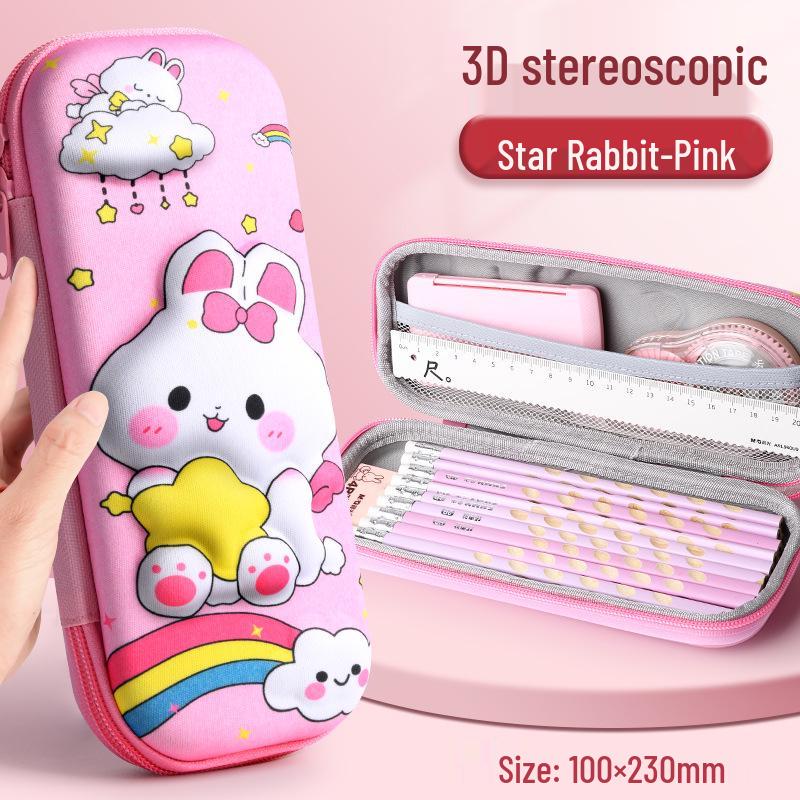 3D Cartoon Pencil Case for Girls, Large Capacity Storage Stationery Box for Primary and Kindergarten Students
3D Cartoon Pencil Case for Girls, Large Capacity Storage Stationery Box for Primary and Kindergarten Students