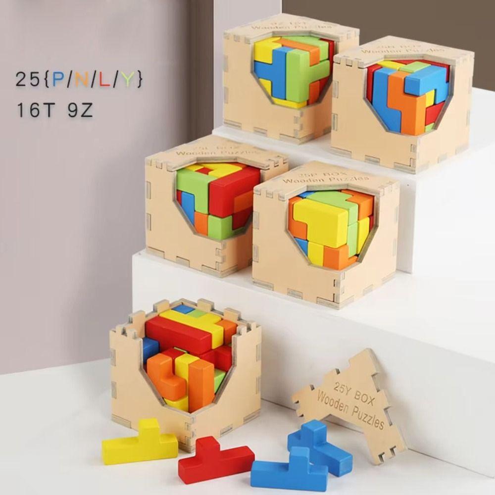 Сборка IQ головоломки Mind Brain Teaser 3D 3D деревянные головоломки игрушка для детей Style A
Сборка IQ головоломки Mind Brain Teaser 3D 3D деревянные головоломки игрушка для детей Style A