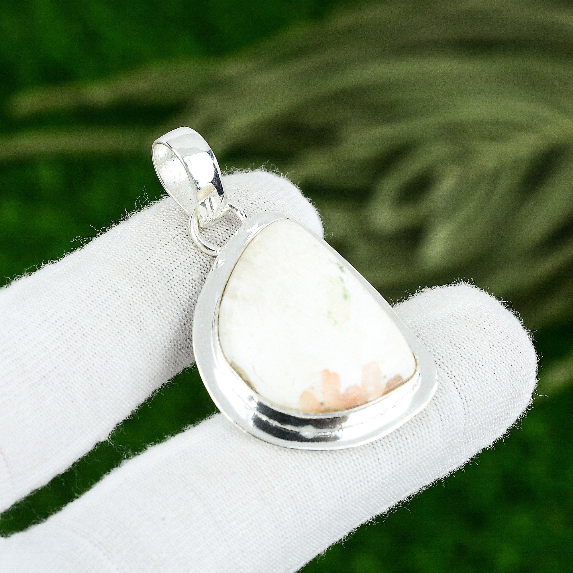 Натуральный камень сколецит индийские украшения кулон из серебра 925 пробы для девочек
Натуральный камень сколецит индийские украшения кулон из серебра 925 пробы для девочек