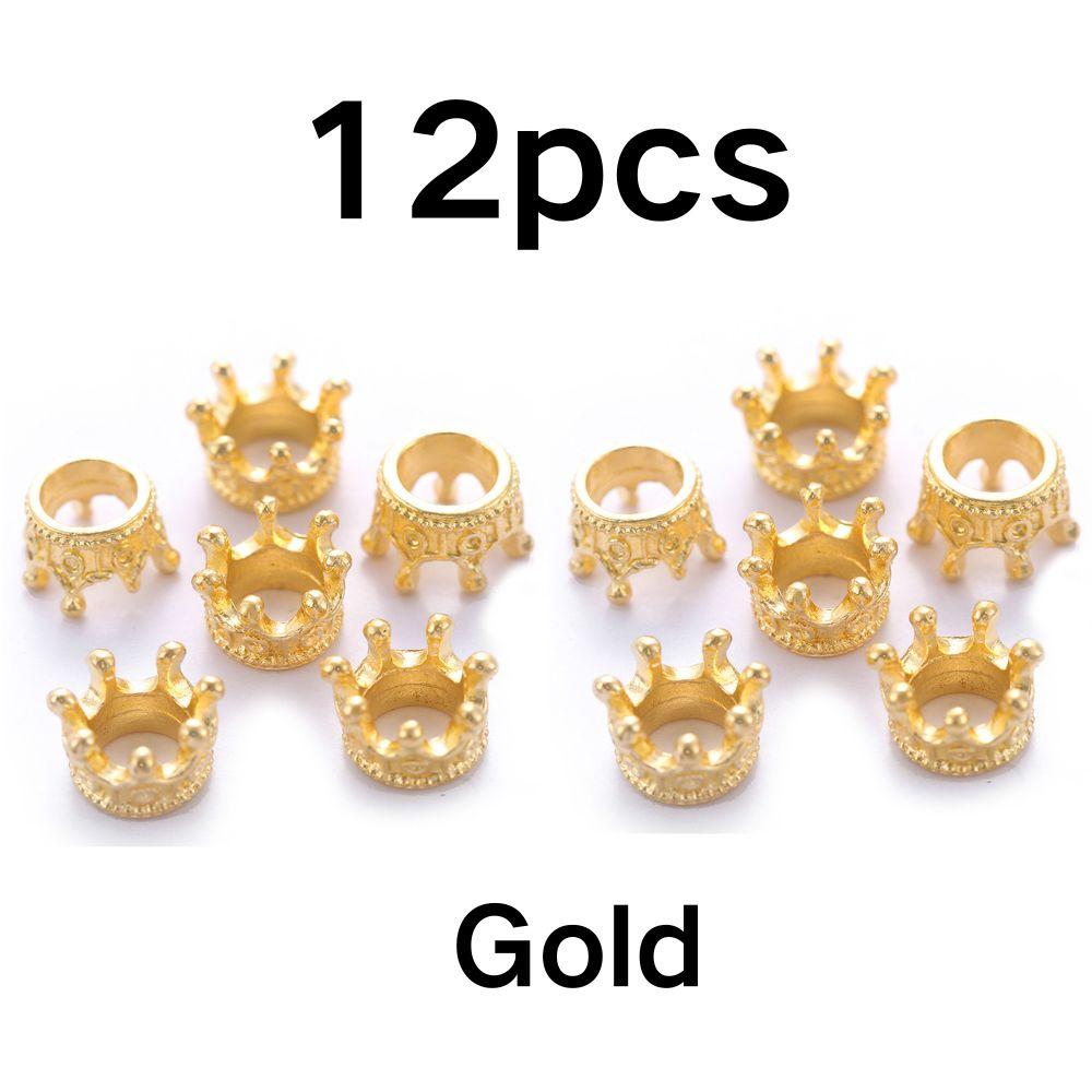 12pcs Crown Accessories Pendant Antique Decorative Spacer Beads DIY Bracelet Necklace Earring Making YMY
12pcs Crown Accessories Pendant Antique Decorative Spacer Beads DIY Bracelet Necklace Earring Making YMY
