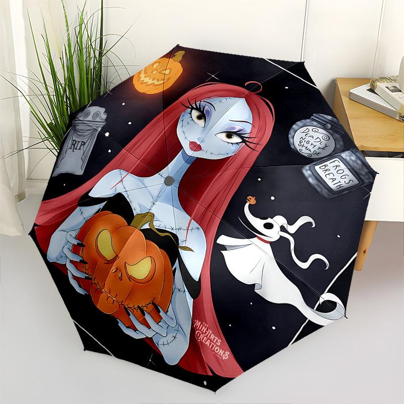 Sally, Nightmare Before Christmas Themed Automatic Opening and Closing Umbrella, Brightly Colored 8-rib Portable Umbrella, Suitable for Men
Sally, Nightmare Before Christmas Themed Automatic Opening and Closing Umbrella, Brightly Colored 8-rib Portable Umbrella, Suitable for Men