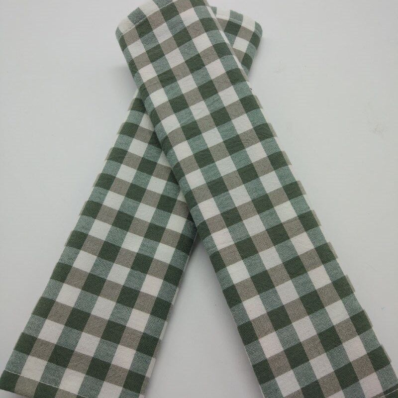 Japanese-Style Striped Safety Shoulder Strap Covers, Plain Cotton Plaid Shoulder Protectors, Car Seatbelt Covers, Price for 1 Pair Green (100% Cotton) Green Gingham - Sold as a Pair
Japanese-Style Striped Safety Shoulder Strap Covers, Plain Cotton Plaid Shoulder Protectors, Car Seatbelt Covers, Price for 1 Pair Green (100% Cotton) Green Gingham - Sold as a Pair