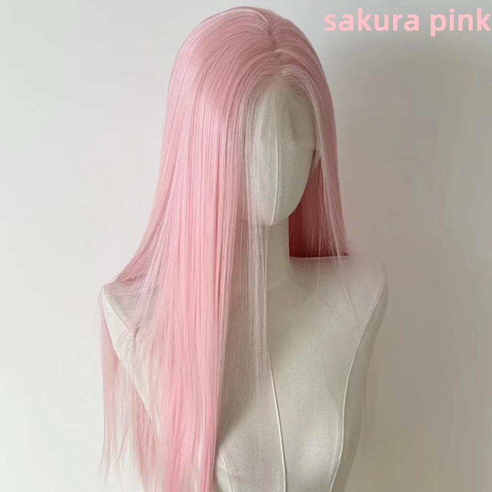 Light Pink Wig for Women 13x4 Lace Front Wig 26inch Long Straight Synthetic Wigs Soft Natural Heat-resistant Fiber Cosplay Wig
Light Pink Wig for Women 13x4 Lace Front Wig 26inch Long Straight Synthetic Wigs Soft Natural Heat-resistant Fiber Cosplay Wig