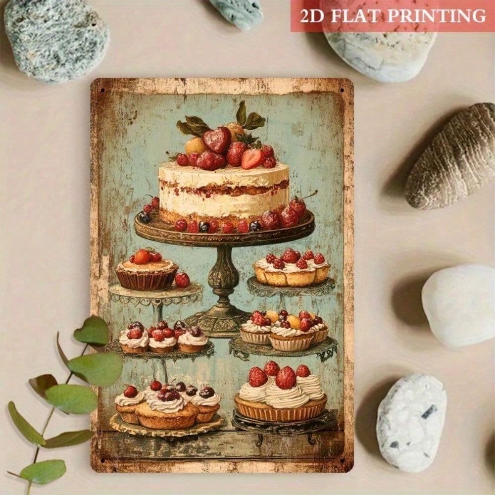 Metal Wall Art Berries Fruits 3D Effect Vintage Kitchen Decor
Metal Wall Art Berries Fruits 3D Effect Vintage Kitchen Decor