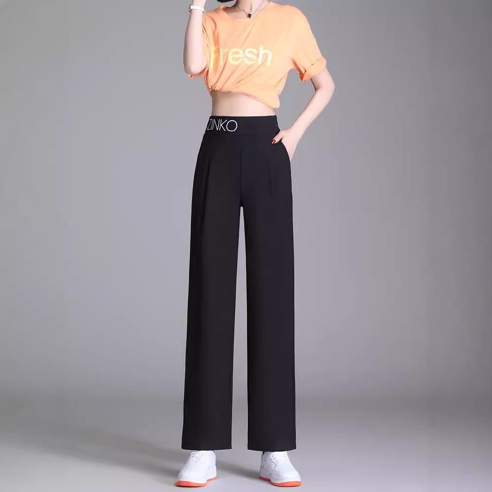 Women s Ice Silk Wide-Leg Slimming Pants - Autumn/Spring Casual Drapey Straight-Leg Suit Pants 3XL чёрный
Women s Ice Silk Wide-Leg Slimming Pants - Autumn/Spring Casual Drapey Straight-Leg Suit Pants 3XL чёрный