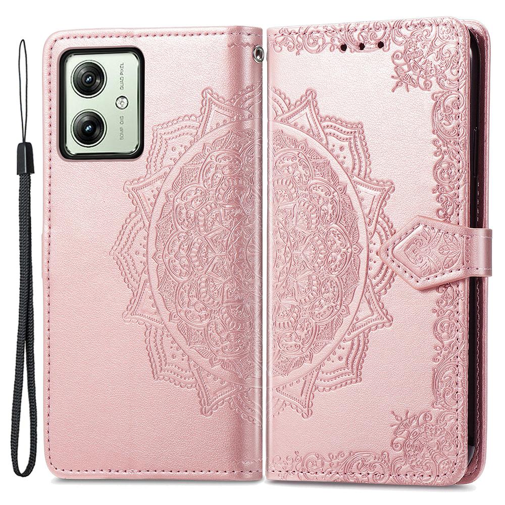 For Motorola Moto G54 5G Case PU Leather Mandala Pattern Magnetic Closure Wallet Phone Cover Rose Gold
For Motorola Moto G54 5G Case PU Leather Mandala Pattern Magnetic Closure Wallet Phone Cover Rose Gold