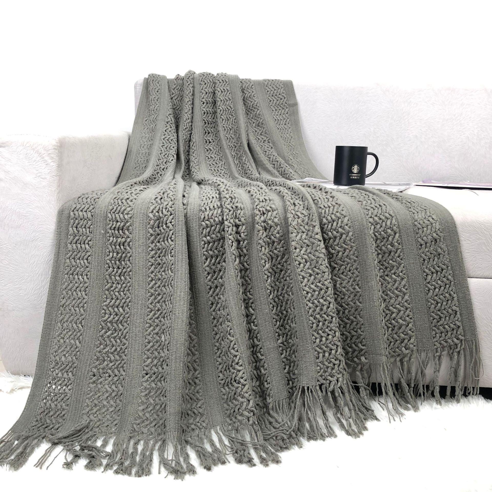 Nordic Style Knitted Throw ToddlerSwaddler Student Dormitory Blanket Plaid Newborns Beach Chair Sofa Bedspread Home Decor 127 x 152cm сірий
Nordic Style Knitted Throw ToddlerSwaddler Student Dormitory Blanket Plaid Newborns Beach Chair Sofa Bedspread Home Decor 127 x 152cm сірий