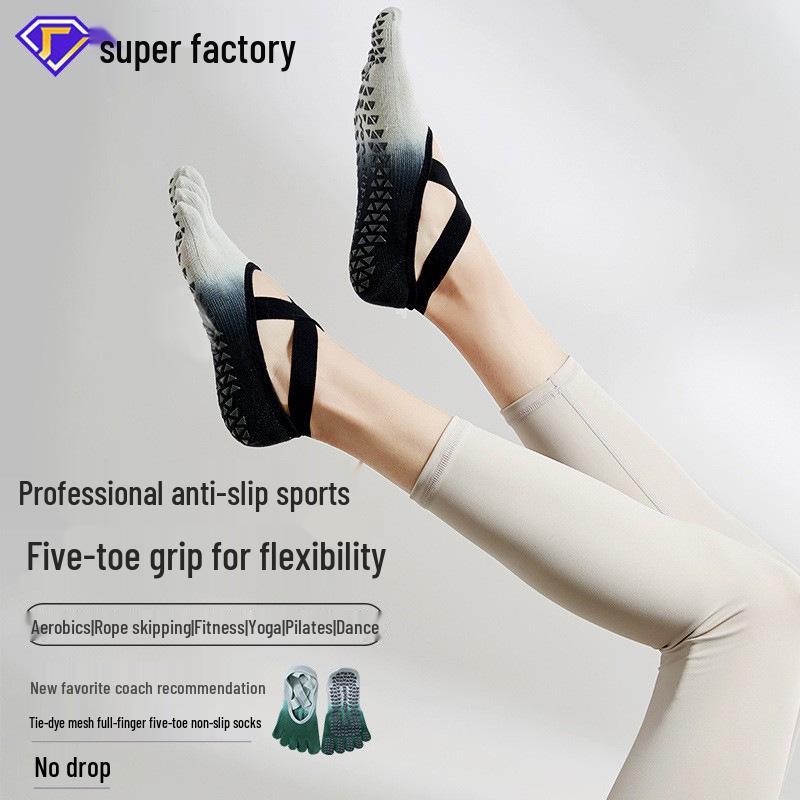 Gradient Non-Slip Five-Finger Yoga Socks for Women - Split Toe Pilates Sports Socks for Spring and Autumn.
Gradient Non-Slip Five-Finger Yoga Socks for Women - Split Toe Pilates Sports Socks for Spring and Autumn.