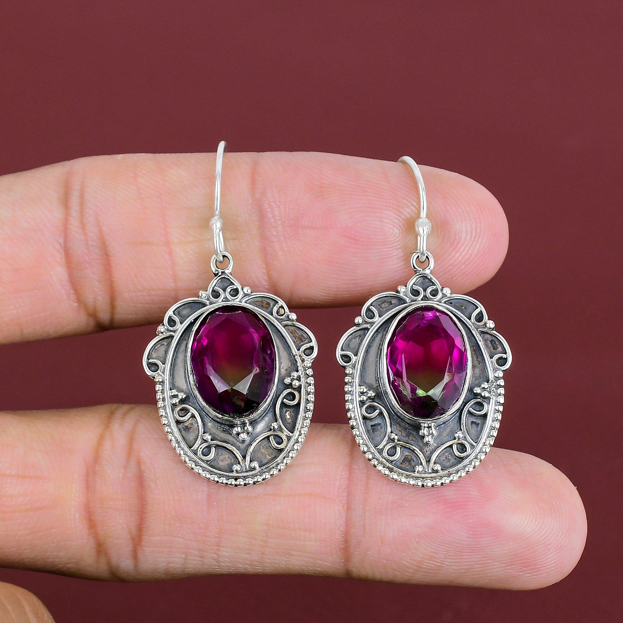 Faceted Multi Tourmaline Earring Gemstone Earring 925 Sterling Silver Earrings Wonderful Vintage Jewelry Handmade Earring Gifts For Friend
Faceted Multi Tourmaline Earring Gemstone Earring 925 Sterling Silver Earrings Wonderful Vintage Jewelry Handmade Earring Gifts For Friend